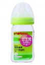 ピジョン 母乳実感哺乳びん 耐熱ガラス製 ライトグリーン 160ml